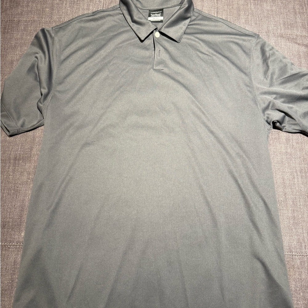 Nike Men's Charcoal Polo Shirt